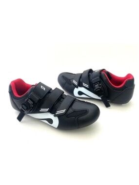 Peloton Unisex Slip-On Ratchet Clip w/Hook & Loop Cycling Shoes Sz 41